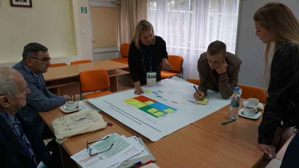 Photo from the stakeholder workshop on intercropping in Poland